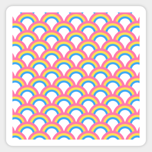 Rainbow Arc Pattern Sticker